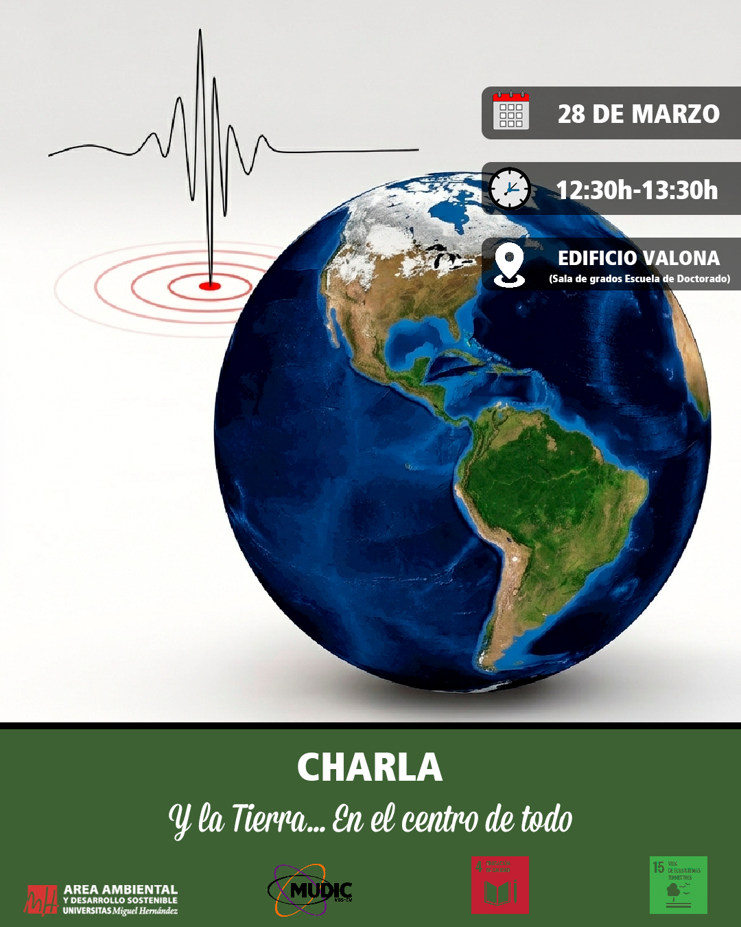 Charla Y la Tierra En el centro de todo
